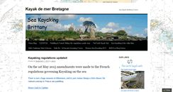 Desktop Screenshot of brittany-kayaking.com